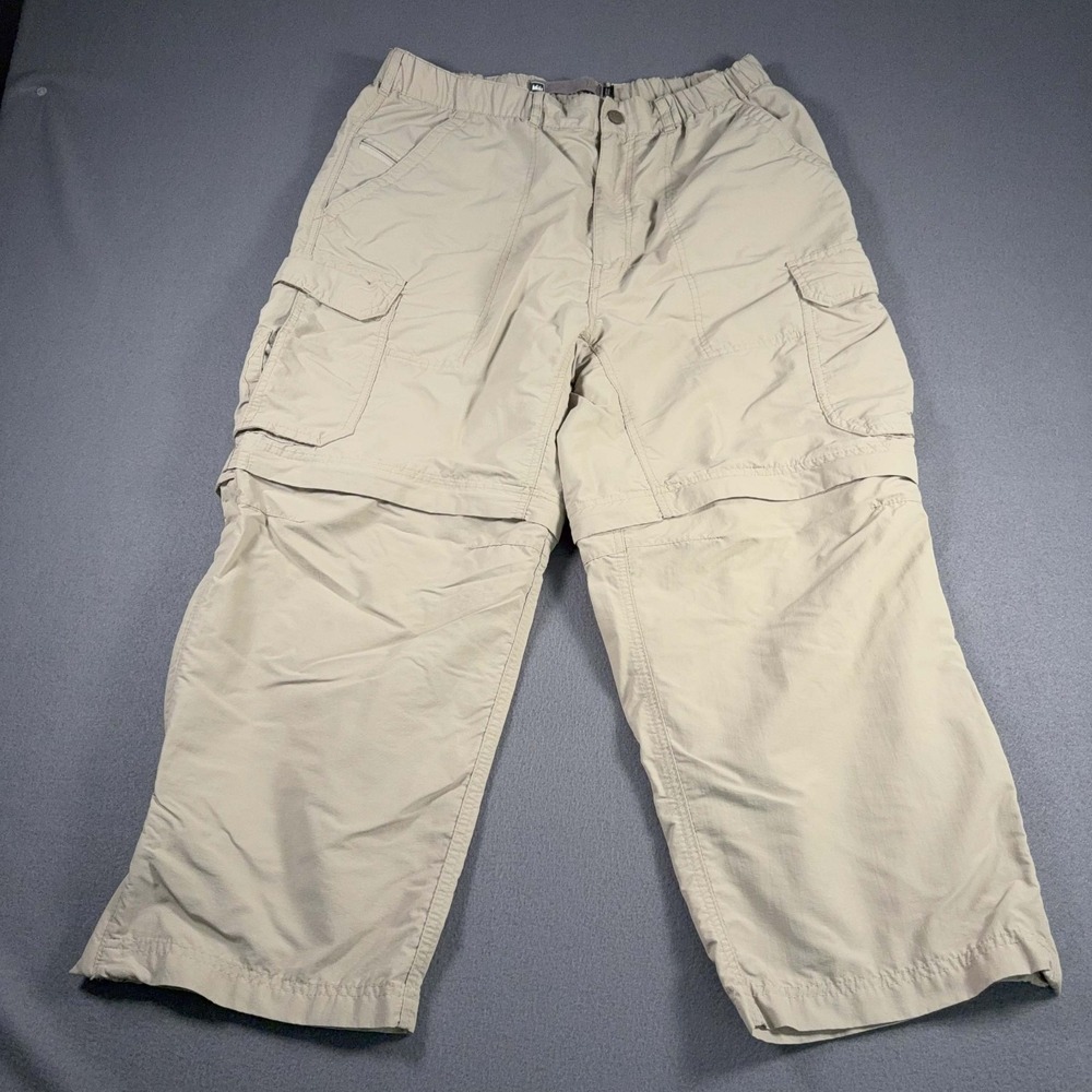 REI Co-Op Convertible Pants / Shorts - Beige - Mens 32x23 - Outdoor Hiking